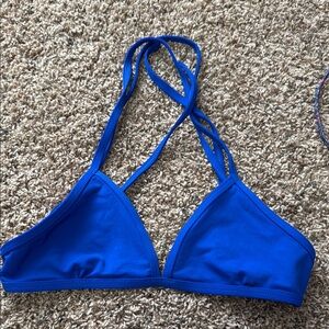Jolyn Clothing Blue Bikini Top